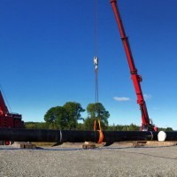 Lowering of pipe
