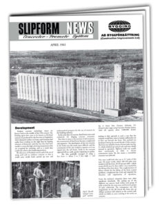 Slipform News 1961